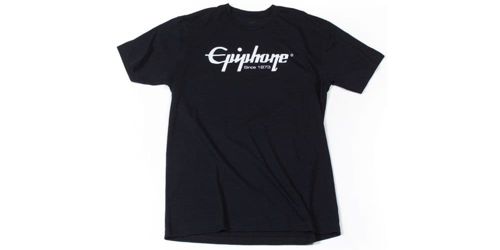 Gibson Epiphone Logo T Black LG Camiseta de Mangar Corta Talla L Epiphone Logo T Black LG