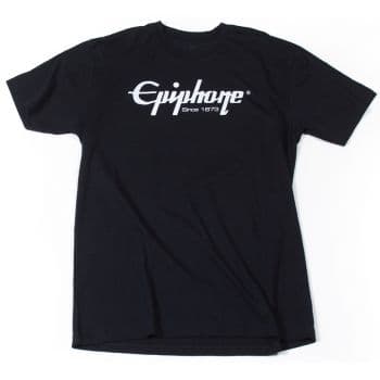 Gibson Epiphone Logo T Black LG Camiseta de Mangar Corta Talla L Epiphone Logo T Black LG
