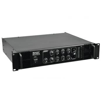 Omnitronic MPZ-350.6 Amplificador de mezcla mono PA de 6 zonas 350w MPZ-350.6