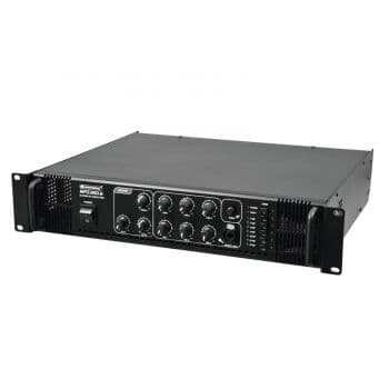 Omnitronic MPZ-350.6 Amplificador de mezcla mono PA de 6 zonas 350w MPZ-350.6