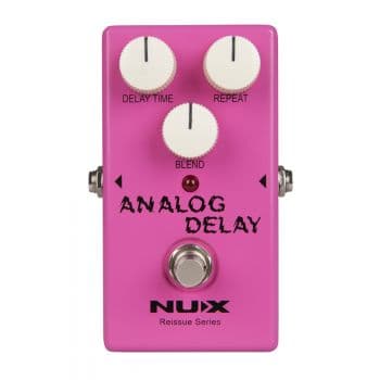 Nux analog delay pedal de efectos