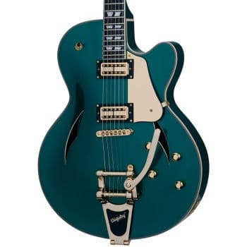 Schecter coupe dark emerald. guitarra eléctrica