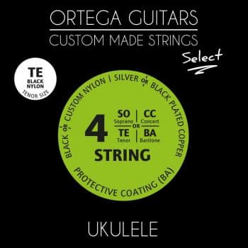 Ortega uksbk-te juego cuerdas ukelele