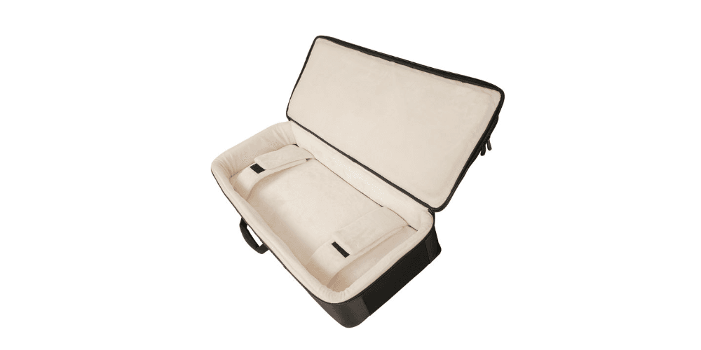 Gator GK-61-SLIM Funda Rígida de Teclado Slim 61 Note con Ruedas GK-61-SLIM