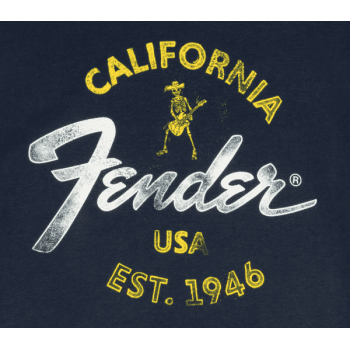 Fender Baja Blue T-Shirt Talla S BAJA BLUE T-SHIRT, BLUE S