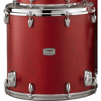 Yamaha tour custom candy apple satin floor tom 14x13 tmf1413cas