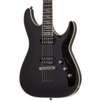 Schecter c-1 blackjack gloss black. guitarra eléctrica