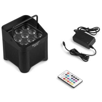 Beamz BBP48 Uplight IP65 9x12W 6in1 WDMX BBP48 Uplight IP65 9x12W 6in1 WDMX