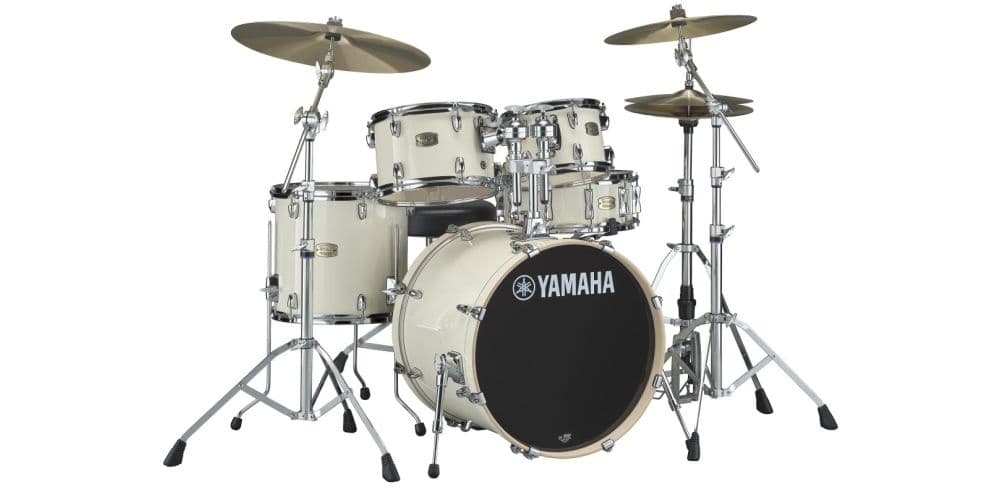 Yamaha SBP2F5 HW780 Stage Custom Classic White Set Batería Acústica SBP2F5 HW780 CLASSIC WHITE