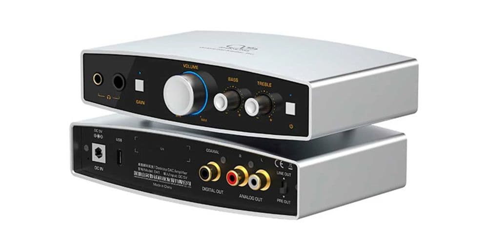 Shanling EH1 Silver Amplificador de Auriculares DAC de escritorio Plateado EH1-Silver