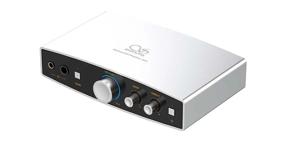 Shanling EH1 Silver Amplificador de Auriculares DAC de escritorio Plateado EH1-Silver