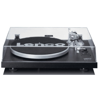 Lenco LS-500BK Giradiscos con Bluetooth, Amplificador Interno y Altavoces LS-500BK