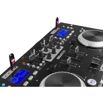 Vonyx CDJ-500 CD Doble USB Reproductor Profesional Con Amplificador 200W. 172810 CDJ 500