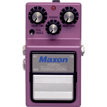 Maxon ad-9 pro analog delay pedal efectos guitarra