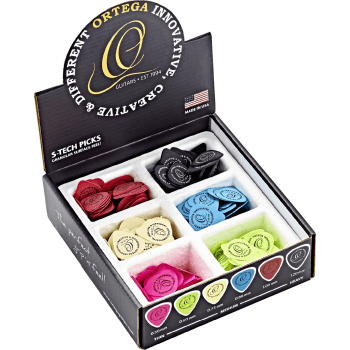 Ortega ogpsd-216 pack de 216 púas variadas