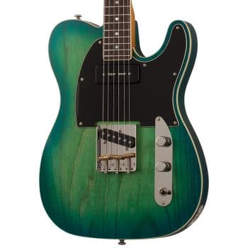 Schecter pt special aqua burst pearl. guitarra eléctrica