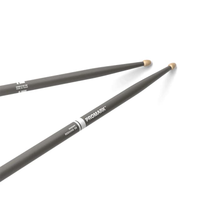 Promark rbh595aw-gray baquetas rebound 5b de bellota. gris