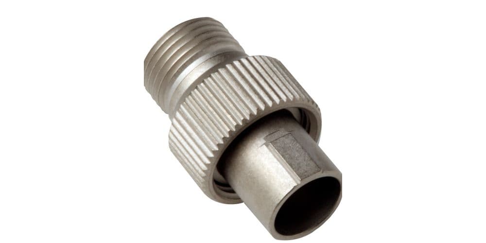 SHURE WA340 Adaptador de rosca conectores TA4F para transmisores UR1, UR1M WA340