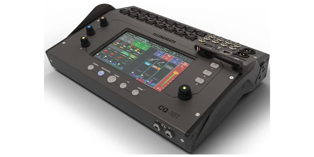 Allen & Heath CQ18T Mesa Digital con Pantalla de 7" ( REACONDICIONADO ) CQ18T