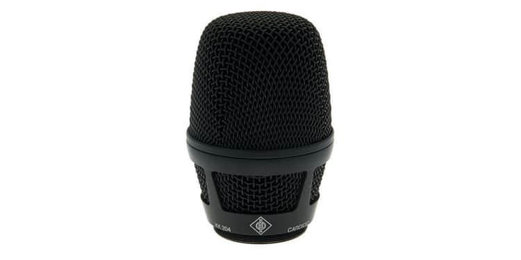 Neumann kk-204 bk capsula cardioide negra para sennheiser skm 2000