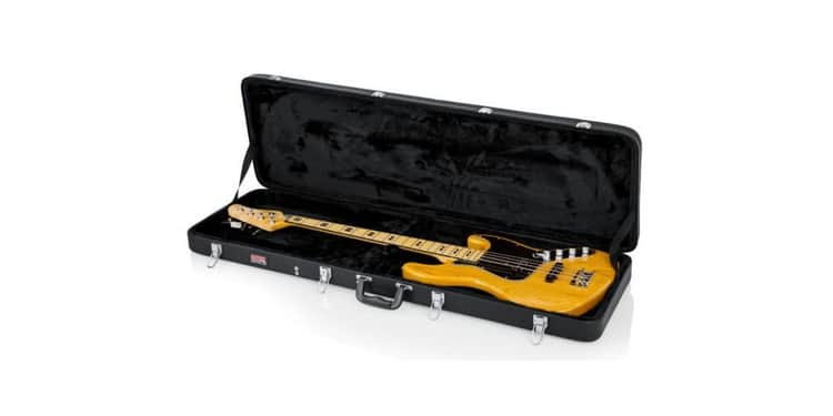 Gator gwe-bass estuche para bajo electrico / madera