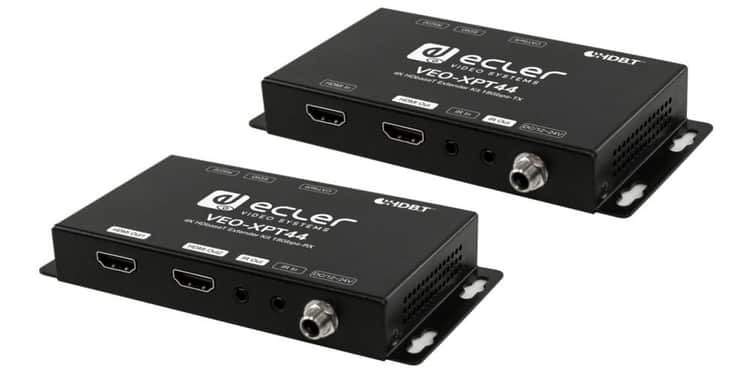 Ecler kit extensor hdmi 2.0 hdbaset 18gbps ( reacondicionado )