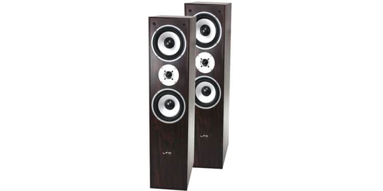 Ltc l766-wa altavoces bass reflex 3 vias 350w color walnut