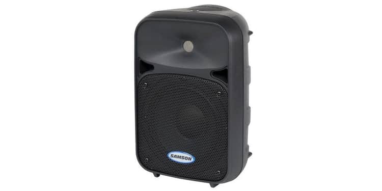 Samson d208 altavoz activo 200w entrada micro/linea