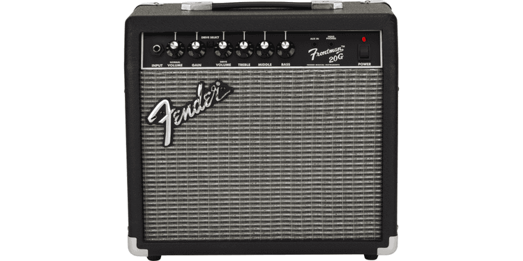 Fender frontman 20g 230v ue amplificador para guitarra