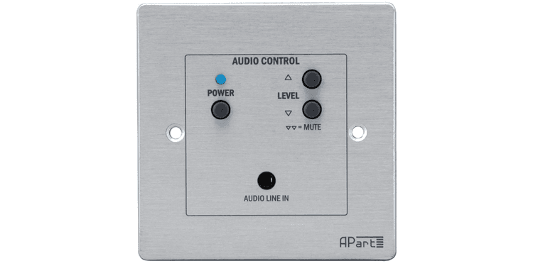 Apart biamp acpr panel de control remoto por cable para sdq5pir con entrada local