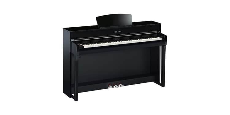 Yamaha clp-735 pe clavinova piano digital negro pulido