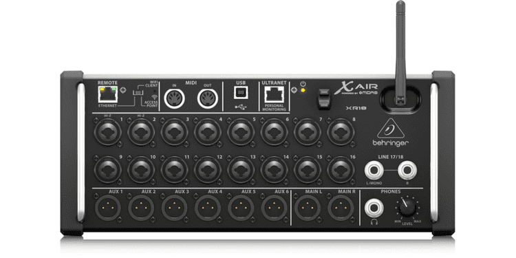 Behringer xr18 mezclador digital