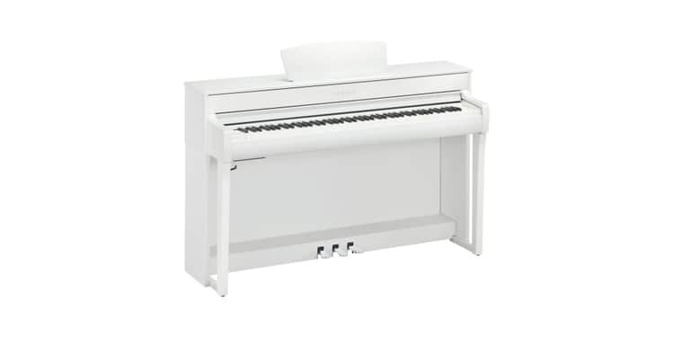 Yamaha clp-735 wh clavinova piano digital blanco