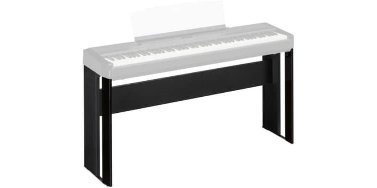 Yamaha l-515b. soporte para piano p-515 bk y p-525