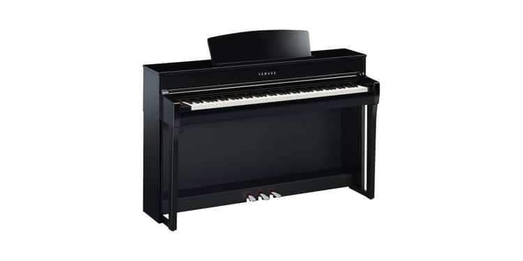 Yamaha clp-745 pe clavinova piano digital negro pulido