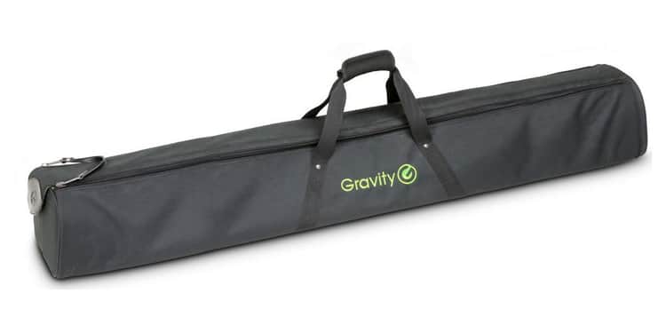 Gravity bgss 2 lb funda transporte 2 soportes altavoces profesionales