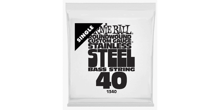 Ernie ball 1340 slinky s.steel entorchada cuerda para bajo 040