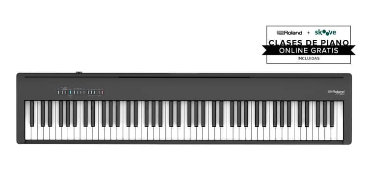 Roland fp30x bk piano digital 88 teclas black