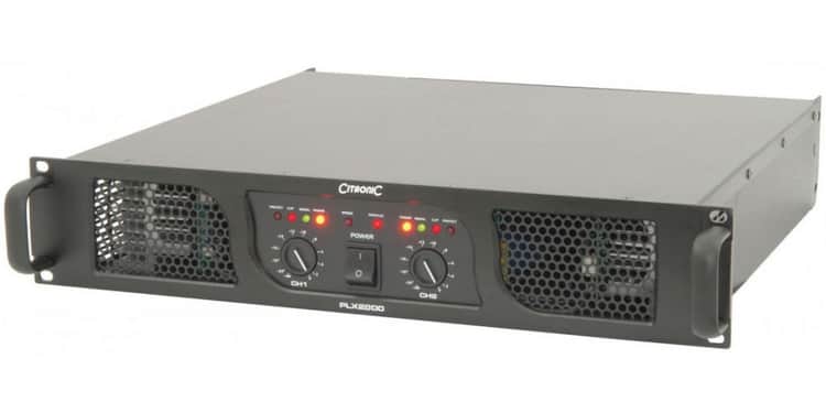 Citronic plx2800 etapa de potencia 2 x 1400w rms