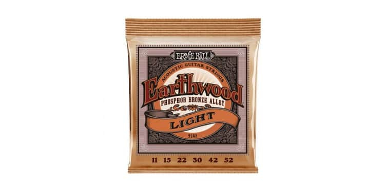 Ernie ball 2148 phosphor/bz light slinky cuerdas para guitarra acústica 11-52