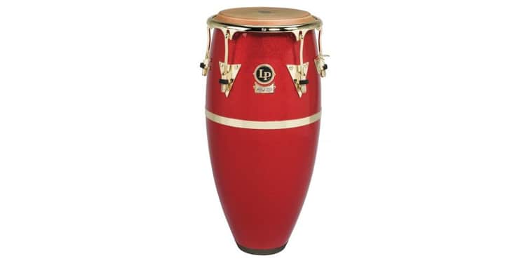 Lp congas galaxy fausto cuevas signature fibra quinto 11 pulgadas rojo