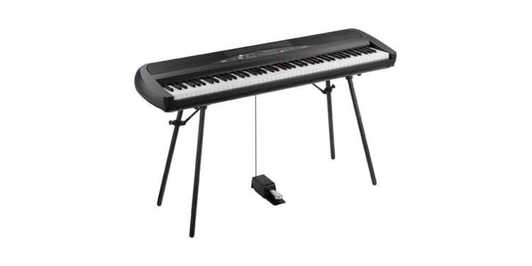 Korg sp-280 piano digital 88 teclas black