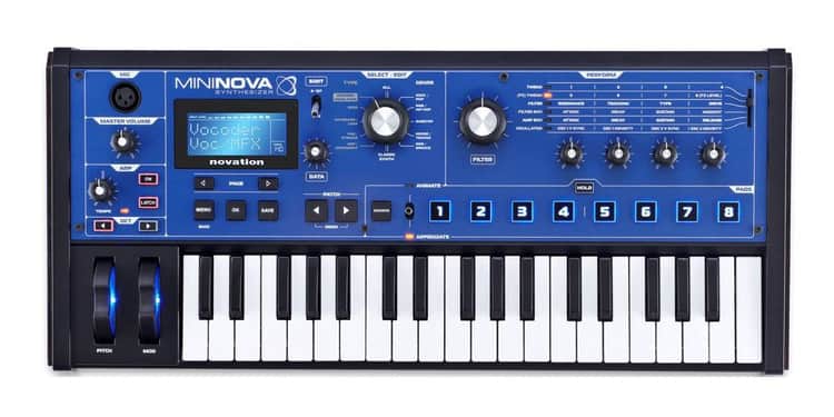 Novation mininova sintetizador analógico