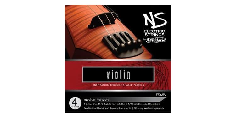 D´addario ns310 juego de cuerdas para violín eléctrico ned steinberger