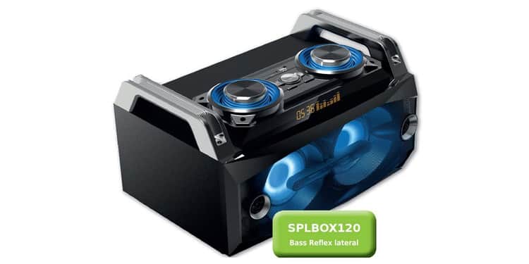 Ibiza sound splbox120 sistema sonido