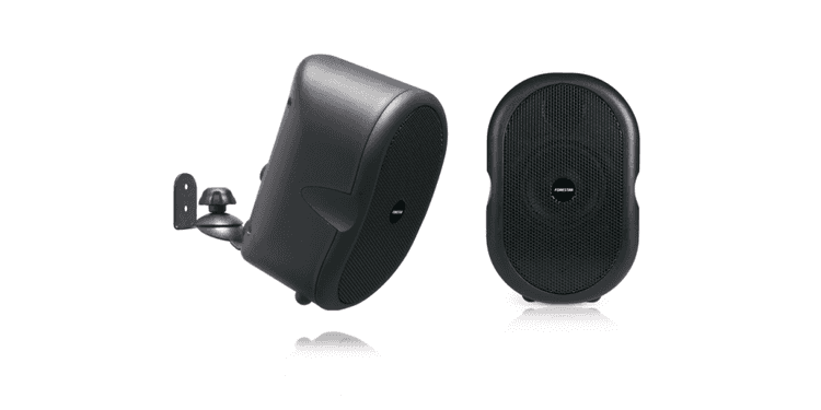 Fonestar ambient-20a altavoces amplificados 40w con soporte pared. pareja