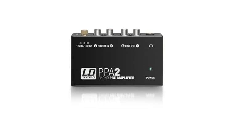 Ld systems ppa2 preamplificador phono y ecualizador riaa para tocadiscos