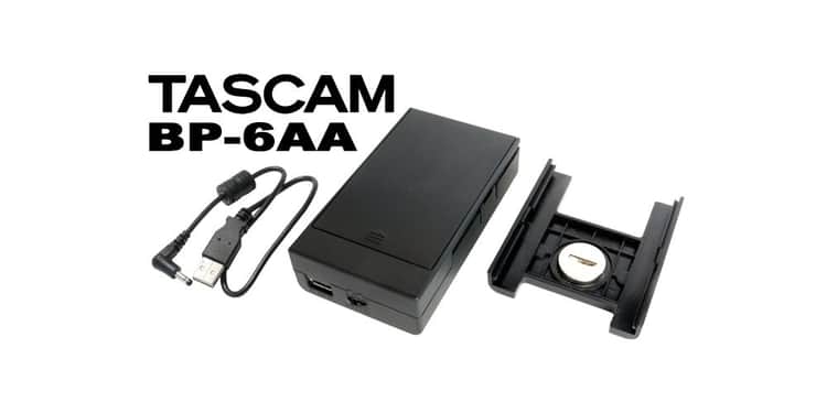 Tascam bp-6aa paquete de batería para productos