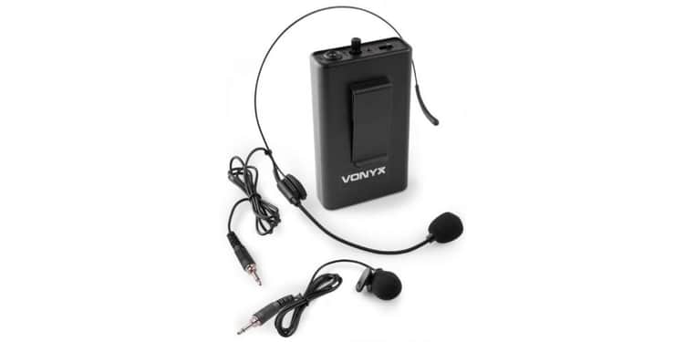 Vonyx bp10 petaca con micro de cabeza 863.1 mhz 179256