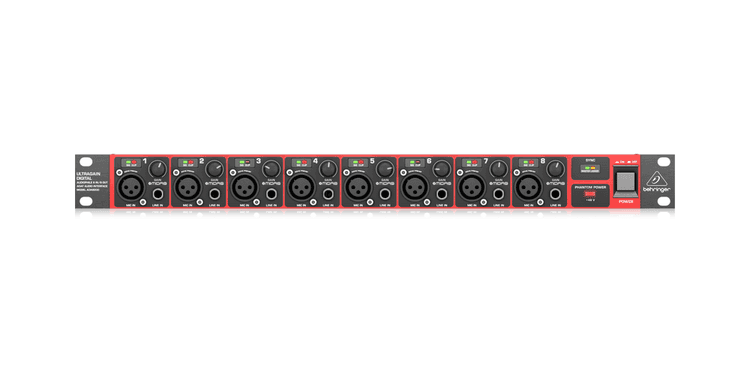 Behringer ada-8200 convertidor analogico digital ada8200